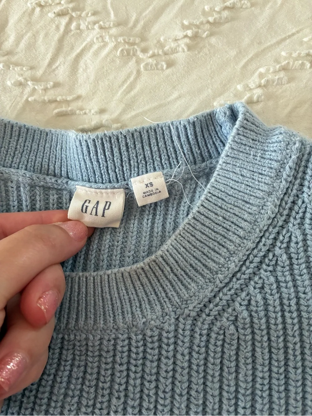 Gap coastal striped sweater women XS